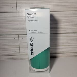 NEW Cricut Joy Smart Vinyl Permanent – Kelly Green – 5.5” x 48” (1 Roll)